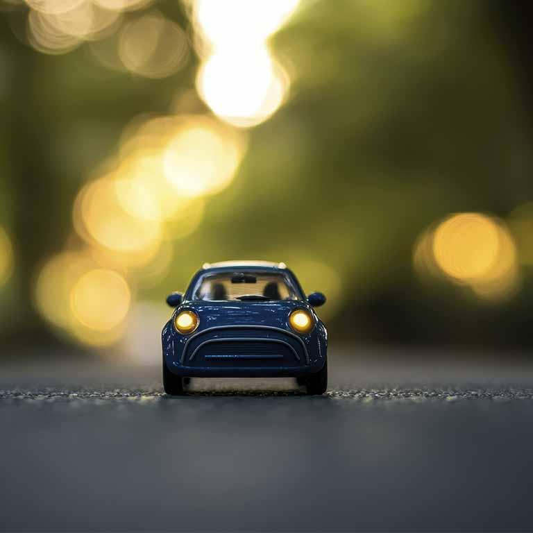 Car In Road