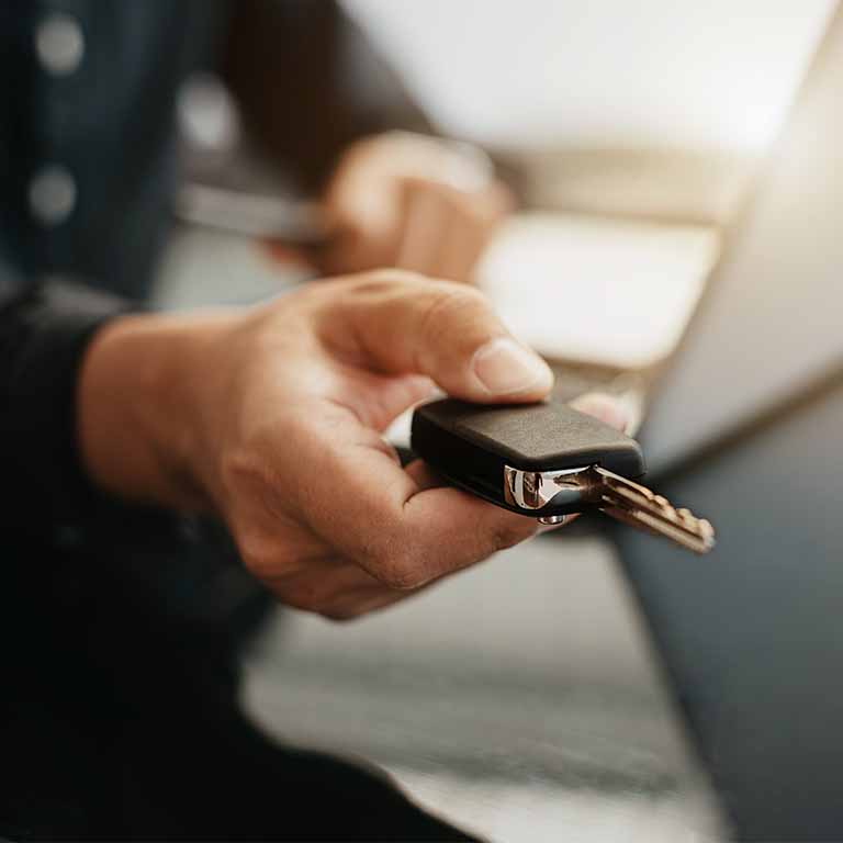 Car Key Pointing