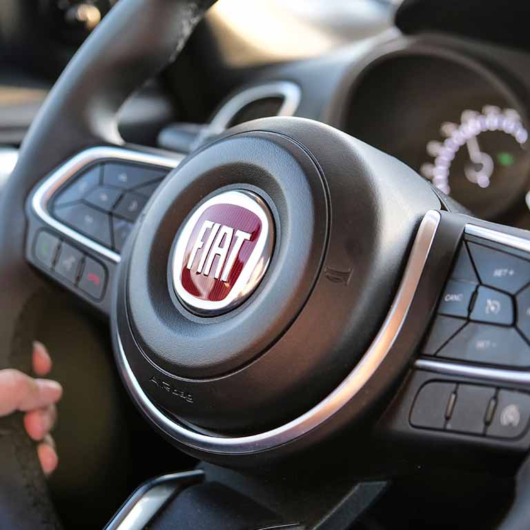 Fiat Steering Wheel And Buttons