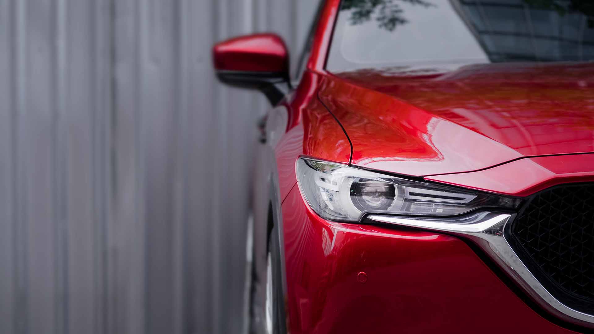 Mg Headlight Red