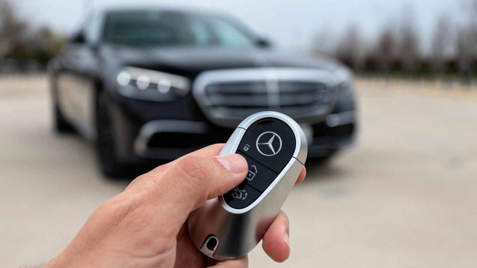 Mercedes car key